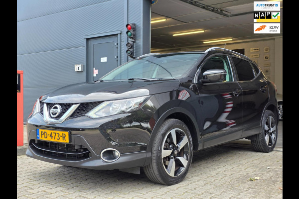 Nissan QASHQAI 1.2 N-Connecta / NAP !! / PANODAK / KEYLESS / STOELVERW. / DAB+ / 360CAM. / P.SENSOR V+A / NWE BEURT / GARANTIE !