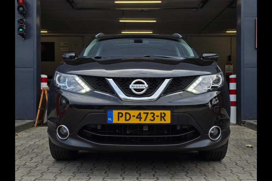 Nissan QASHQAI 1.2 N-Connecta / NAP !! / PANODAK / KEYLESS / STOELVERW. / DAB+ / 360CAM. / P.SENSOR V+A / NWE BEURT / GARANTIE !