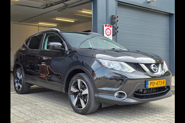 Nissan QASHQAI 1.2 N-Connecta / NAP !! / PANODAK / KEYLESS / STOELVERW. / DAB+ / 360CAM. / P.SENSOR V+A / NWE BEURT / GARANTIE !