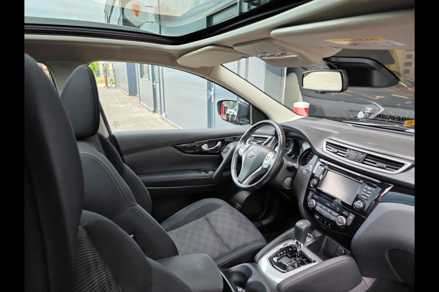 Nissan QASHQAI 1.2 N-Connecta / NAP !! / PANODAK / KEYLESS / STOELVERW. / DAB+ / 360CAM. / P.SENSOR V+A / NWE BEURT / GARANTIE !