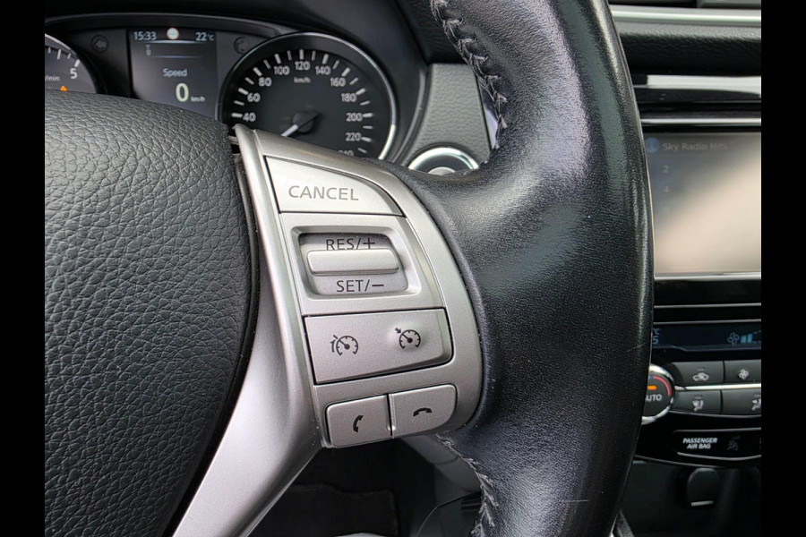 Nissan QASHQAI 1.2 N-Connecta / NAP !! / PANODAK / KEYLESS / STOELVERW. / DAB+ / 360CAM. / P.SENSOR V+A / NWE BEURT / GARANTIE !