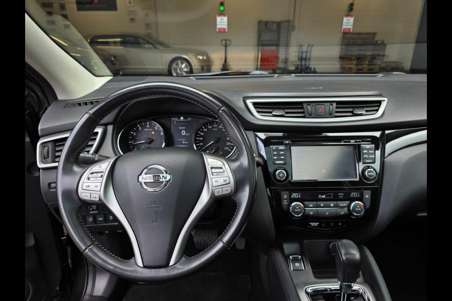 Nissan QASHQAI 1.2 N-Connecta / NAP !! / PANODAK / KEYLESS / STOELVERW. / DAB+ / 360CAM. / P.SENSOR V+A / NWE BEURT / GARANTIE !
