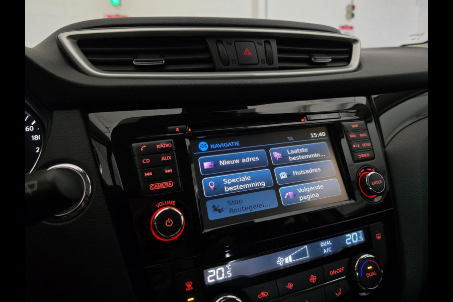 Nissan QASHQAI 1.2 N-Connecta / NAP !! / PANODAK / KEYLESS / STOELVERW. / DAB+ / 360CAM. / P.SENSOR V+A / NWE BEURT / GARANTIE !