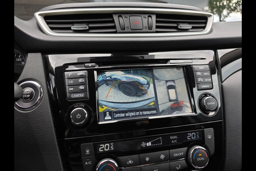 Nissan QASHQAI 1.2 N-Connecta / NAP !! / PANODAK / KEYLESS / STOELVERW. / DAB+ / 360CAM. / P.SENSOR V+A / NWE BEURT / GARANTIE !