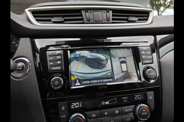 Nissan QASHQAI 1.2 N-Connecta / NAP !! / PANODAK / KEYLESS / STOELVERW. / DAB+ / 360CAM. / P.SENSOR V+A / NWE BEURT / GARANTIE !
