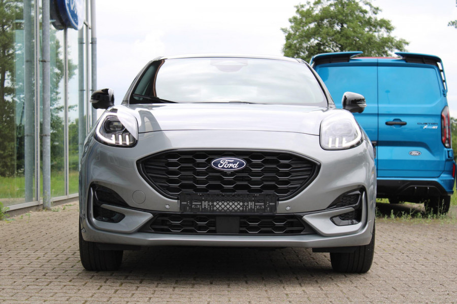 Ford Puma 1.0 EcoBoost Hybrid ST-Line X | Afneembare trekhaak |  Adaptive cruise control | 360graden camera | Winter Pack  | Dodehoekdetectie | Half Leder | Bang&Olufsen audio