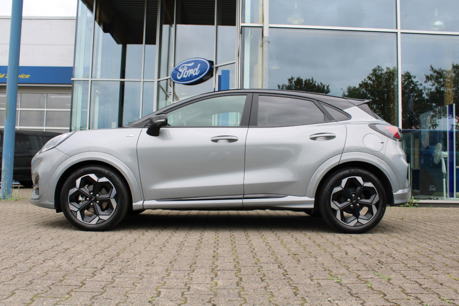 Ford Puma 1.0 EcoBoost Hybrid ST-Line X | Afneembare trekhaak |  Adaptive cruise control | 360graden camera | Winter Pack  | Dodehoekdetectie | Half Leder | Bang&Olufsen audio