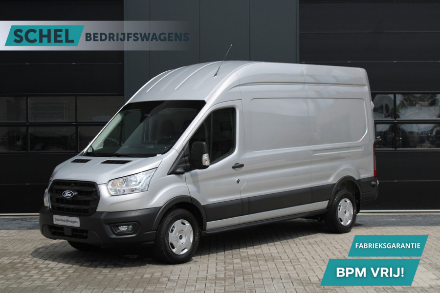 Ford Transit 350 2.0 TDCI L3H3 Trend 165pk - Facelift - Adaptive Cruise - Navigatie - Blind Spot - 360 Camera - Stoel - Stuurverwarming - Rij