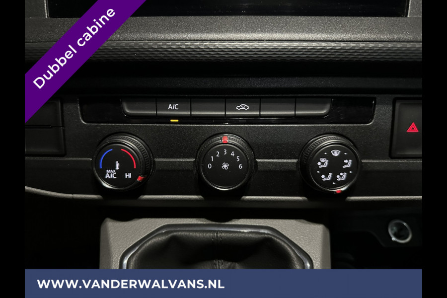 Volkswagen Transporter 2.0 TDI L2H1 Dubbele Cabine Euro6 Airco | 5-Zits | Navigatie | 2200kg Trekhaak | Apple Carplay Android Auto, Cruisecontrol, Parkeersensoren