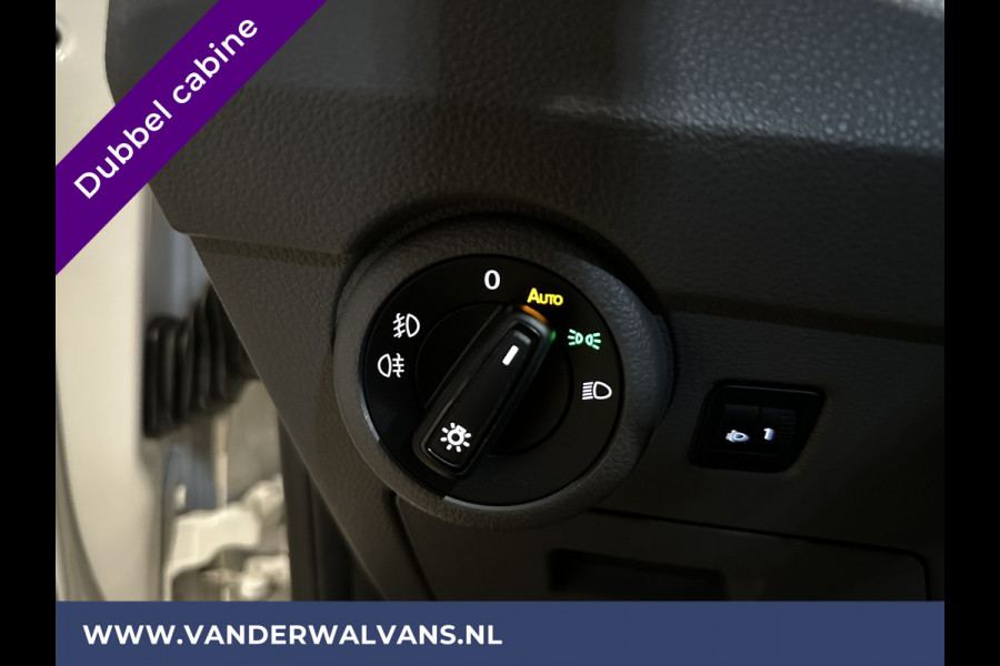 Volkswagen Transporter 2.0 TDI L2H1 Dubbele Cabine Euro6 Airco | 5-Zits | Navigatie | 2200kg Trekhaak | Apple Carplay Android Auto, Cruisecontrol, Parkeersensoren