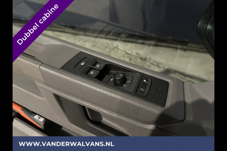 Volkswagen Transporter 2.0 TDI L2H1 Dubbele Cabine Euro6 Airco | 5-Zits | Navigatie | 2200kg Trekhaak | Apple Carplay Android Auto, Cruisecontrol, Parkeersensoren