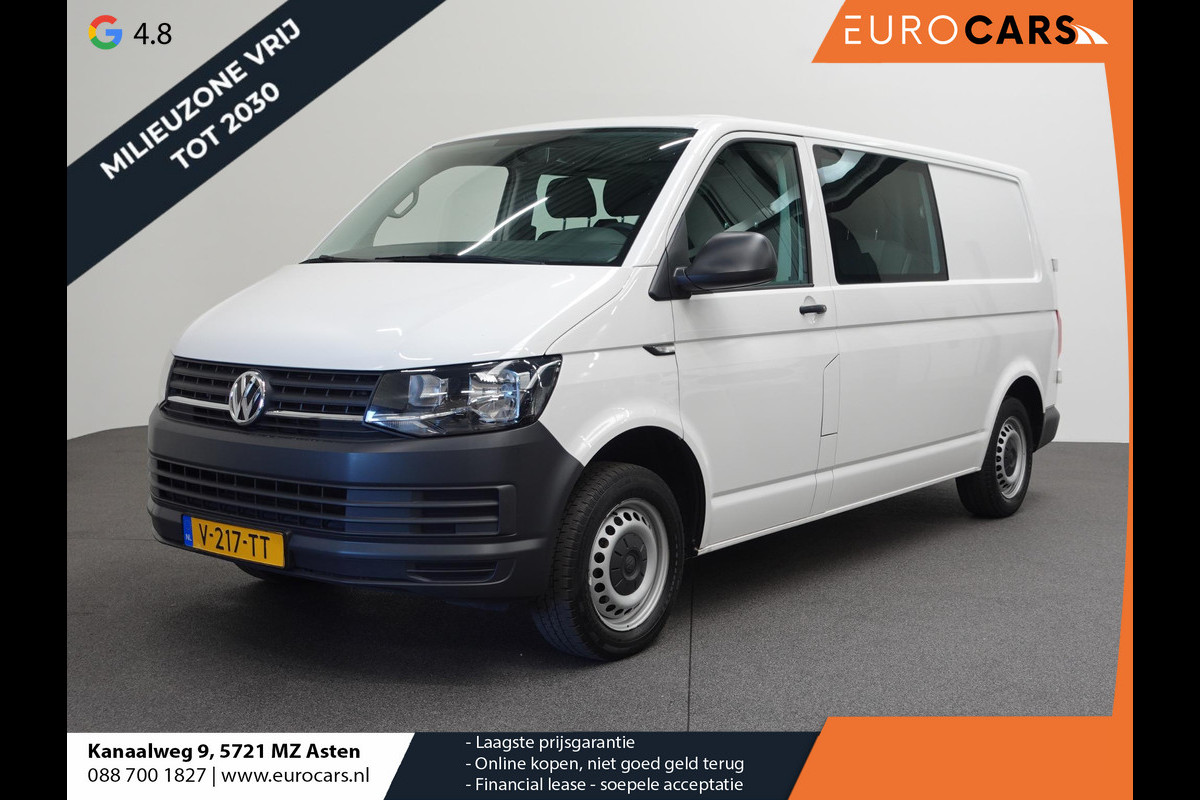 Volkswagen Transporter T6 L2H1 102pk Dubbele cabine Airco Cruise control Trekhaak Euro6 Bluetooth Volkswagen Transporter T6 L2H1 102pk Dubbele cabine Airco Cruise control Trekhaak Euro6 Bluetooth