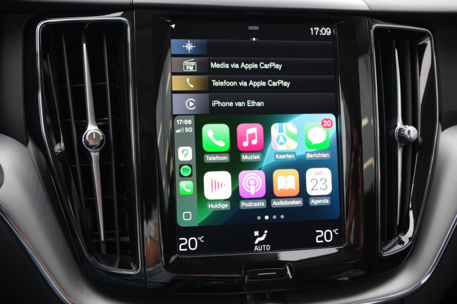 Volvo XC60 2.0 Recharge T8 AWD 390 PK Inscription PHEV, Leder, Panoramadak, Keyless, Camera, LED