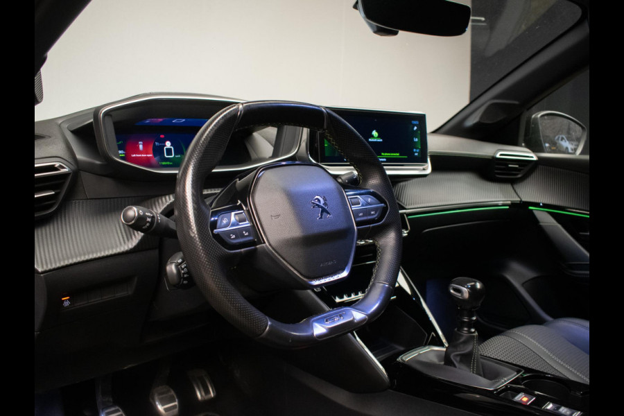 Peugeot 208 1.2 PureTech GT-Line Sport (APPLECARPLAY,CAMERA,NAVIGATIE,CRUISE,LED,CLIMATE,SPORTSTOELEN,LM VELGEN,NETTE STAAT)