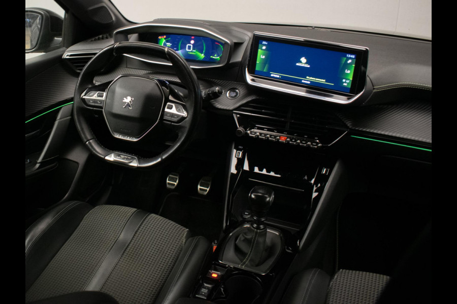 Peugeot 208 1.2 PureTech GT-Line Sport (APPLECARPLAY,CAMERA,NAVIGATIE,CRUISE,LED,CLIMATE,SPORTSTOELEN,LM VELGEN,NETTE STAAT)