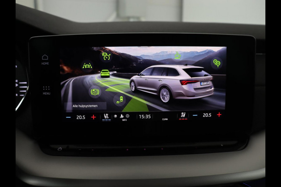 Škoda Octavia 1.4 TSI iV Style | Stoelventilatie | Panoramadak | Head-Up | Leder | Adaptive cruise | Massage | 19'' | Adaptive cruise | Camera | Sfeerverlichting | Memory | Achterbankverwarming | Virtual Cockpit