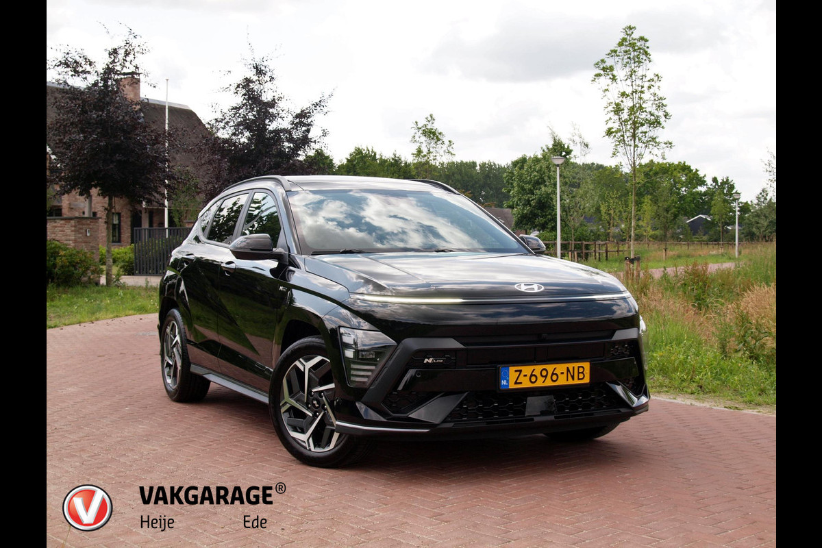 Hyundai Kona 1.6 GDI HEV N Line Sky | Panoramadak | 360 Camera | Apple Carplay | Stoelverwarming | NL-Auto | Hyundai Kona 1.6 GDI HEV N Line Sky | Panoramadak | 360 Camera | Apple Carplay | Stoelverwarming | NL-Auto |