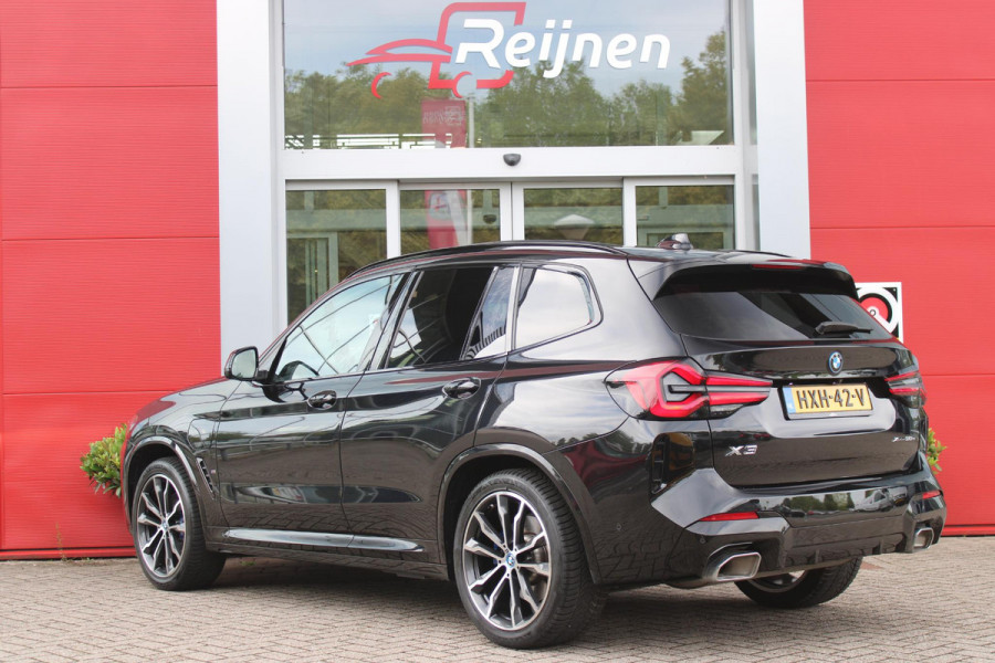 BMW X3 xDrive30e 293PK HIGH EXECUTIVE M SPORT | X-DRIVE | PANORAMISCH SCHUIF/KANTEL DAK | 20" LICHTMETALEN VELGEN | M SPORTREMMEN | COMFORT ACCESS | AKOESTISCH GLAS | VOORSTOELEN ELEKTRISCH VERSTELBAAR MET GEHEUGENFUNCTIE | STOEL VERWARMING | ADAPTIEVE LED KOPLAMPEN | DRIVING ASSISTANT PAKKET | ADAPTIVE CRUISE CONTROL | HEAD UP DISPLAY | DAB+ RADIO | HARMAN KARDON AUDIO SYSTEM | DRAADLOZE TELEFOONLADER | SPORTSTOELEN M-TECHNIC | LEER "VERNASCA" | SHADOW LINE | DRAADLOZE APPLE CARPLAY/ANDROID AUTO | NAVIGATIE | ALARM | ACHTERUITRIJ CAMERA | PARKEERSENSOREN VOOR EN ACHTER | ELE