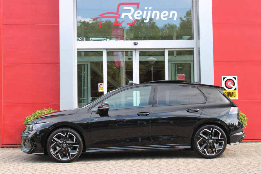 Volkswagen Golf 1.5 eTSI 150PK AUTOMAAT R-LINE EDITION 8.5! | NIEUW MODEL! | PANORAMISCH SCHUIF/KANTEL DAK | LICHTMETALEN VELGEN 18" "YORK" | 360˚ CAMERA | 3-ZONE AIRCONDITIONING INCL. AIRCARE | RIJASSISTENT PAKKET O.A. ADAPTIVE CRUISE CONTROL, LANE ASSIST, DODEHOEK DETECTIE | NAVIGATIE | HEAD UP DISPLAY | STOEL/STUUR VERWARMING | DESIGN PAKKET BLACK STYLE MET LED MATRIX KOPLAMPEN |
