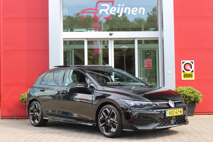Volkswagen Golf 1.5 eTSI 150PK AUTOMAAT R-LINE EDITION 8.5! | NIEUW MODEL! | PANORAMISCH SCHUIF/KANTEL DAK | LICHTMETALEN VELGEN 18" "YORK" | 360˚ CAMERA | 3-ZONE AIRCONDITIONING INCL. AIRCARE | RIJASSISTENT PAKKET O.A. ADAPTIVE CRUISE CONTROL, LANE ASSIST, DODEHOEK DETECTIE | NAVIGATIE | HEAD UP DISPLAY | STOEL/STUUR VERWARMING | DESIGN PAKKET BLACK STYLE MET LED MATRIX KOPLAMPEN |