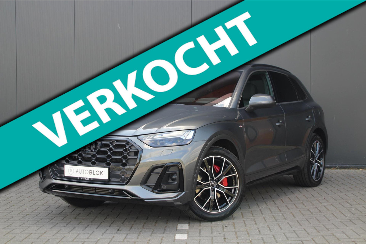 Audi Q5 55 TFSI e S-line | Pano | B&O | Trekhaak | Head-Up | Memory Audi Q5 55 TFSI e S-line | Pano | B&O | Trekhaak | Head-Up | Memory