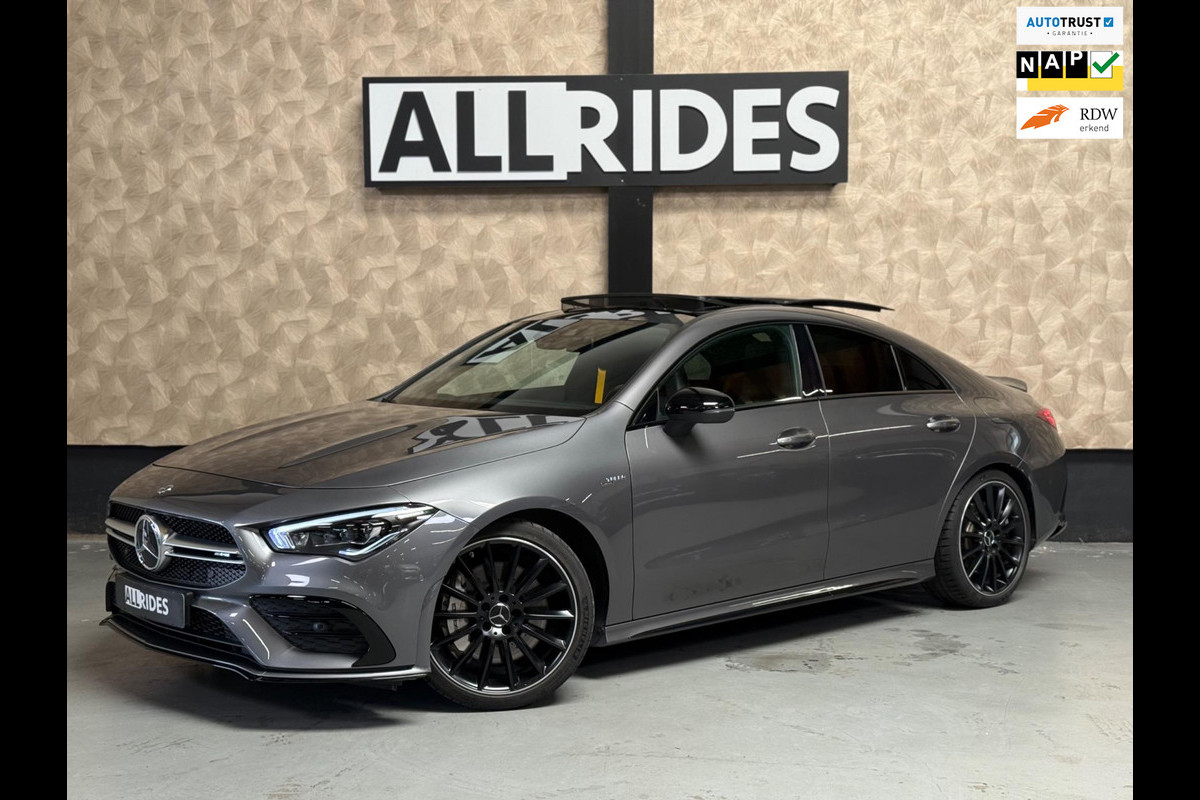 Mercedes-Benz CLA-Klasse AMG 35 4MATIC l Standkachel l ACC l Side assist l Memory l Multibeam Mercedes-Benz CLA-Klasse AMG 35 4MATIC l Standkachel l ACC l Side assist l Memory l Multibeam