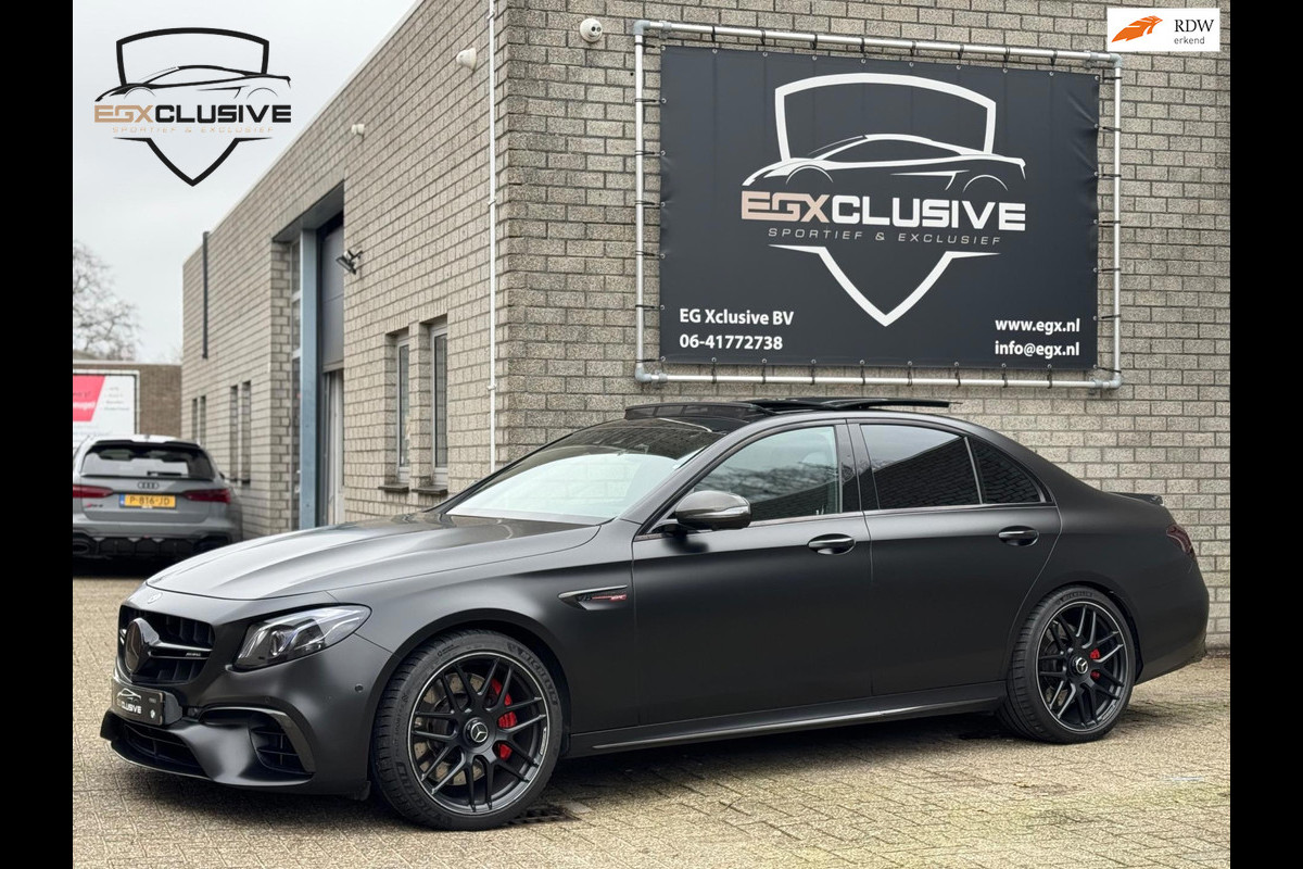 Mercedes-Benz E-Klasse AMG 63 S 4MATIC Premium Plus E63s Pano/Sterren/Burmester3D Mercedes-Benz E-Klasse AMG 63 S 4MATIC Premium Plus E63s Pano/Sterren/Burmester3D