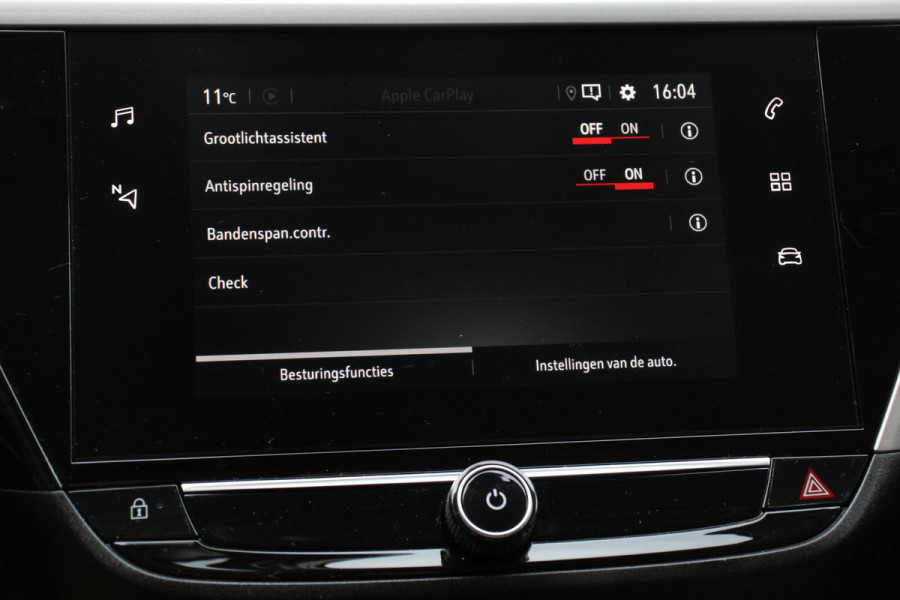 Opel Corsa 1.2 Automaat Edition Navigatie Apple Carplay/Android Auto Parkeersensor achter Camera Stoel- en stuurverwarming Cruise Control
