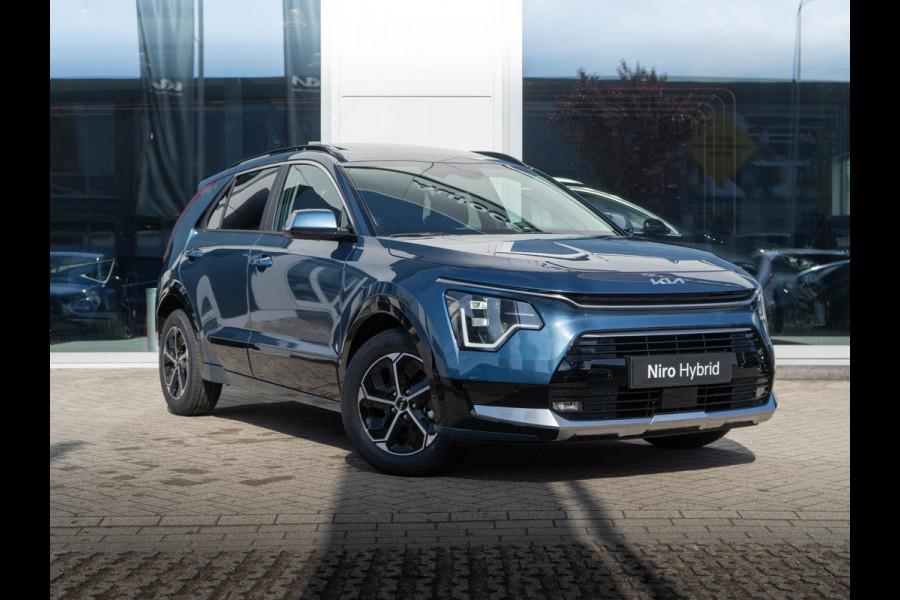 Kia Niro 1.6 GDi Hybrid DynamicPlusLine | Op voorraad | Snel rijden | Navigatie | Stoel en stuurverwarming |