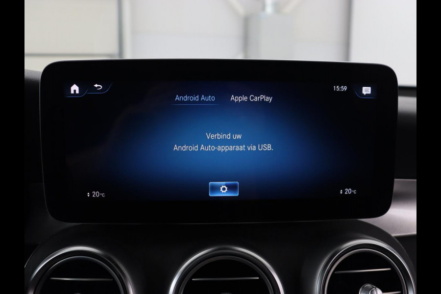 Mercedes-Benz GLC 300de 4MATIC AMG Night | Panoramadak | Adaptive cruise | Trekhaak | Stoelverwarming | Carplay | Leder/Alcantara | Digital Cockpit | 360 Camera | Park Assist