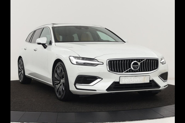 Volvo V60 2.0 T8 Recharge AWD Inscription | Panoramadak | Head-Up | Leder | Harman/Kardon | Trekhaak | Stoelverwarming | 360 Camera | Adaptive cruise | Carplay | Navigatie