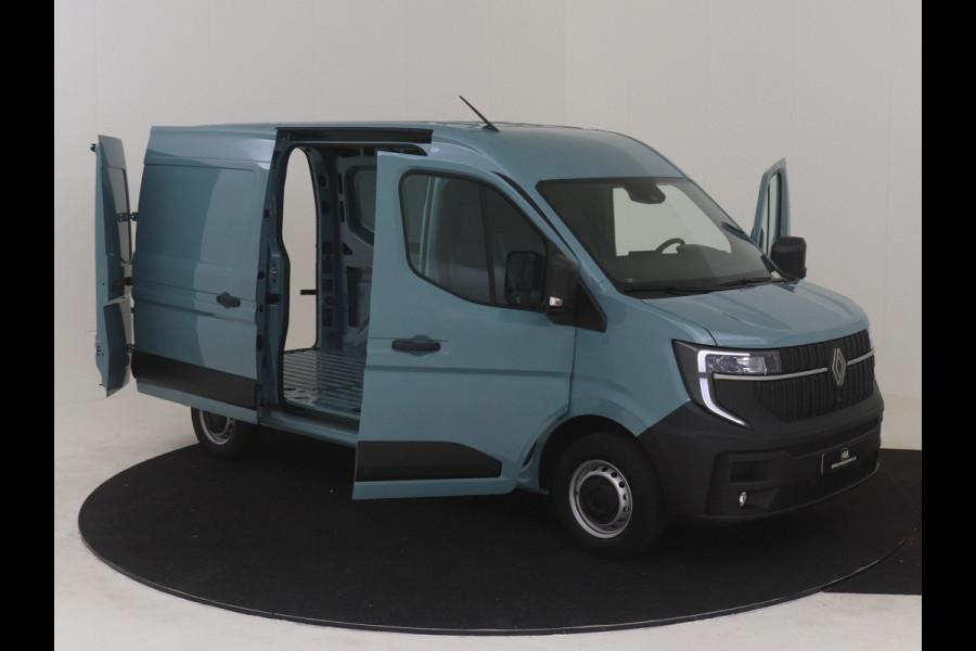 Renault Master T35 150 PK L2H2 EXTRA NIEUW MODEL ( BPM VRIJ ) LED AIRCO ECC CARPLAY CAMERA PARKEERSENSOREN LANE ASSIST 270 GRADEN DEUREN