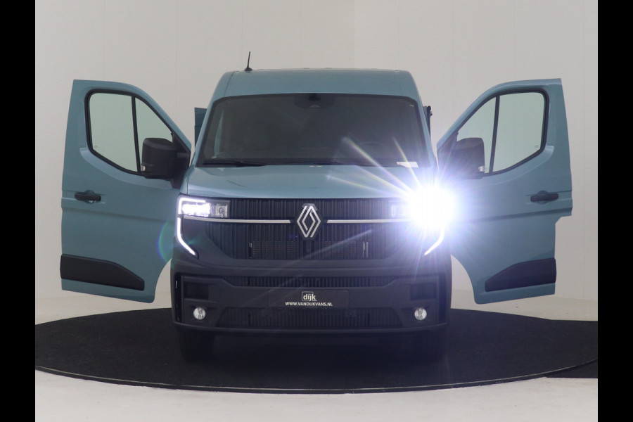 Renault Master T35 150 PK L2H2 EXTRA NIEUW MODEL ( BPM VRIJ ) LED AIRCO ECC CARPLAY CAMERA PARKEERSENSOREN LANE ASSIST 270 GRADEN DEUREN
