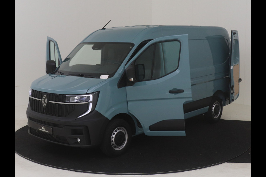 Renault Master T35 150 PK L2H2 EXTRA NIEUW MODEL ( BPM VRIJ ) LED AIRCO ECC CARPLAY CAMERA PARKEERSENSOREN LANE ASSIST 270 GRADEN DEUREN