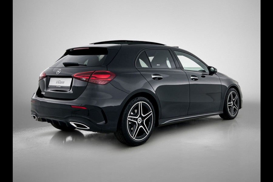 Mercedes-Benz A-Klasse 180 Business Solution AMG | Nightpakket | Parkeerpakket met achteruitrijcamera | KEYLESS GO | Sfeerverlichting | MULTIBEAM LED | Extra USB-poorten | Verwarmde stoelen vooraan | Spiegelpakket |