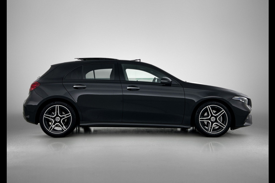 Mercedes-Benz A-Klasse 180 Business Solution AMG | Nightpakket | Parkeerpakket met achteruitrijcamera | KEYLESS GO | Sfeerverlichting | MULTIBEAM LED | Extra USB-poorten | Verwarmde stoelen vooraan | Spiegelpakket |