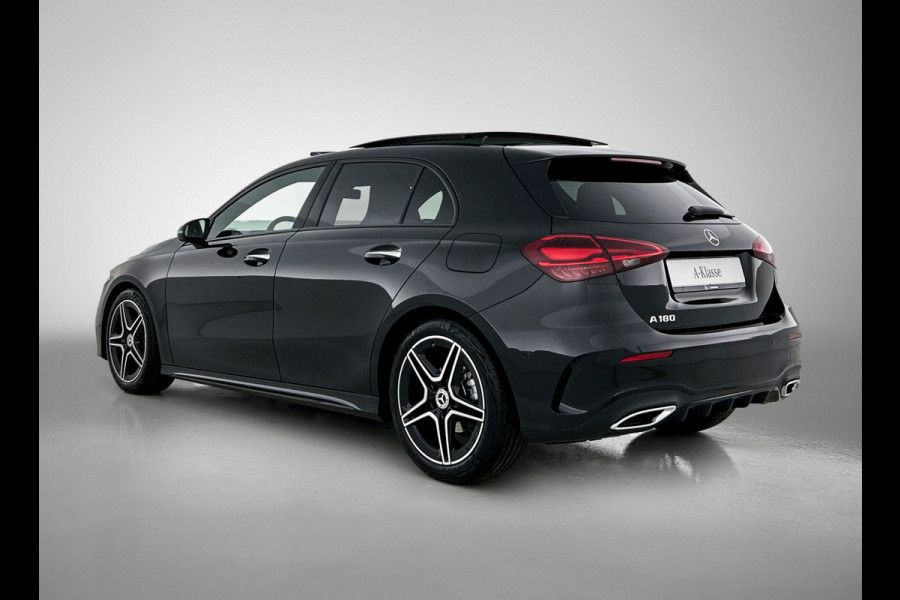 Mercedes-Benz A-Klasse 180 Business Solution AMG | Nightpakket | Parkeerpakket met achteruitrijcamera | KEYLESS GO | Sfeerverlichting | MULTIBEAM LED | Extra USB-poorten | Verwarmde stoelen vooraan | Spiegelpakket |