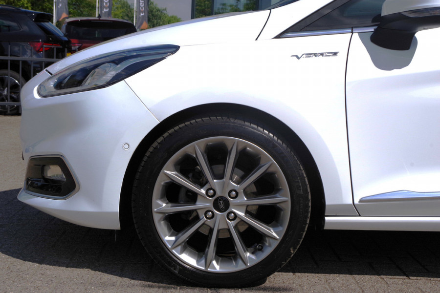 Ford Fiesta 1.0 EcoBoost 125 PK Vignale, Panoramadak, Keyless, Leder, B&O Sound, Adap. Cruise Control, Camera, Carplay