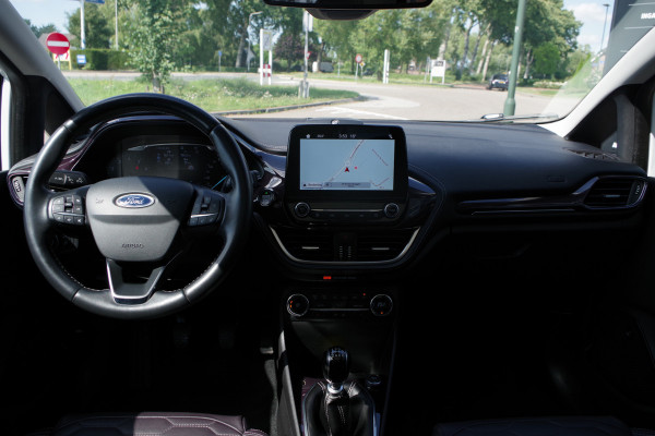 Ford Fiesta 1.0 EcoBoost 125 PK Vignale, Panoramadak, Keyless, Leder, B&O Sound, Adap. Cruise Control, Camera, Carplay