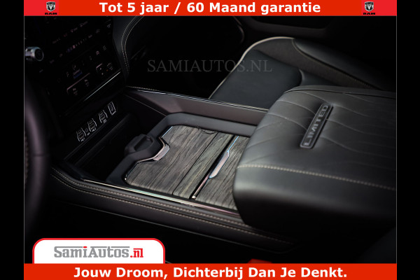 Dodge Ram 1500 Limited Night High Output 540HP 706Nm | Massage + Full Option | De Meest Luxe en Volle Pick-Up in zijn Klasse | Comfortabele Dubbele Cabine met Royale 5 Zitplaatsen | BPM vrij | Nu Leverbaar uit Voorraad | Voorraad Nr 2328 - 5157