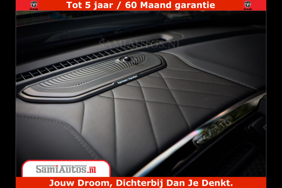 Dodge Ram 1500 Limited Night High Output 540HP 706Nm | Massage + Full Option | De Meest Luxe en Volle Pick-Up in zijn Klasse | Comfortabele Dubbele Cabine met Royale 5 Zitplaatsen | BPM vrij | Nu Leverbaar uit Voorraad | Voorraad Nr 2328 - 5157