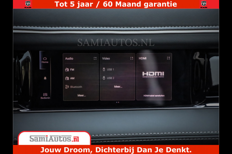 Dodge Ram 1500 Limited Night High Output 540HP 706Nm | Massage + Full Option | De Meest Luxe en Volle Pick-Up in zijn Klasse | Comfortabele Dubbele Cabine met Royale 5 Zitplaatsen | BPM vrij | Nu Leverbaar uit Voorraad | Voorraad Nr 2328 - 5157
