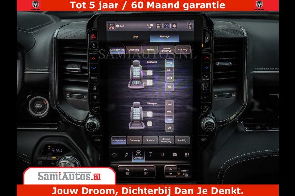 Dodge Ram 1500 Limited Night High Output 540HP 706Nm | Massage + Full Option | De Meest Luxe en Volle Pick-Up in zijn Klasse | Comfortabele Dubbele Cabine met Royale 5 Zitplaatsen | BPM vrij | Nu Leverbaar uit Voorraad | Voorraad Nr 2328 - 5157