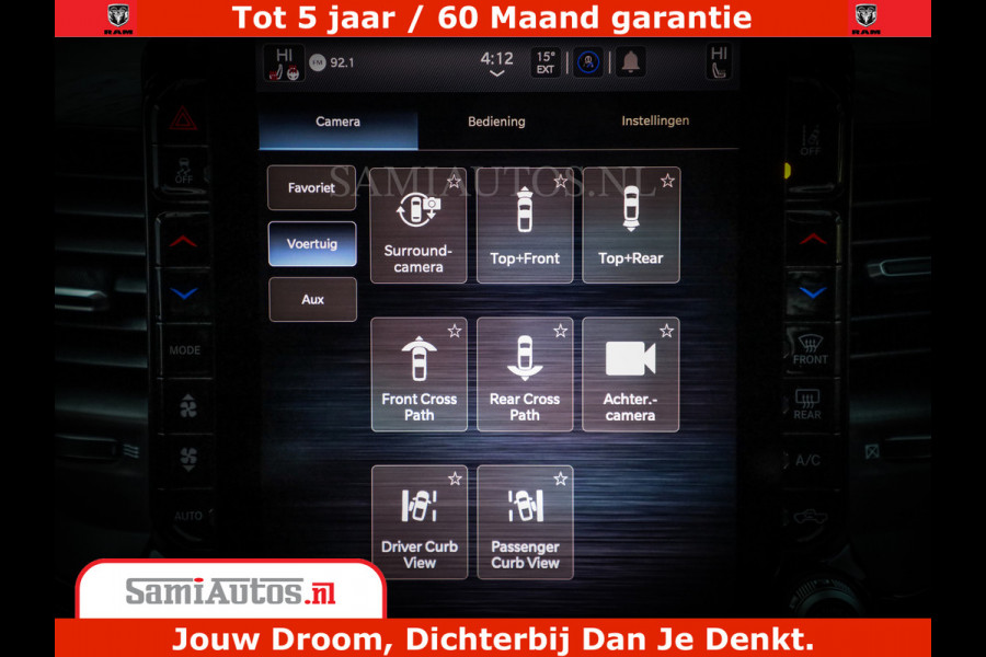 Dodge Ram 1500 Limited Night High Output 540HP 706Nm | Massage + Full Option | De Meest Luxe en Volle Pick-Up in zijn Klasse | Comfortabele Dubbele Cabine met Royale 5 Zitplaatsen | BPM vrij | Nu Leverbaar uit Voorraad | Voorraad Nr 2328 - 5157