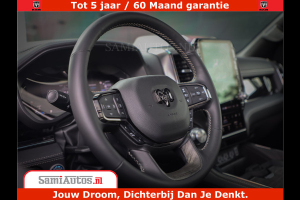 Dodge Ram 1500 Limited Night High Output 540HP 706Nm | Massage + Full Option | De Meest Luxe en Volle Pick-Up in zijn Klasse | Comfortabele Dubbele Cabine met Royale 5 Zitplaatsen | BPM vrij | Nu Leverbaar uit Voorraad | Voorraad Nr 2328 - 5157