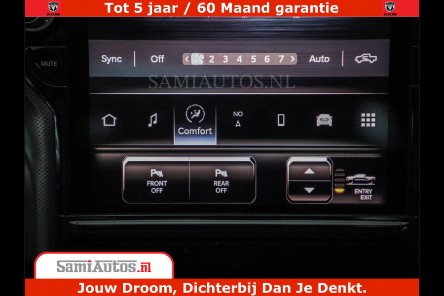 Dodge Ram 1500 Limited Night High Output 540HP 706Nm | Massage + Full Option | De Meest Luxe en Volle Pick-Up in zijn Klasse | Comfortabele Dubbele Cabine met Royale 5 Zitplaatsen | BPM vrij | Nu Leverbaar uit Voorraad | Voorraad Nr 2328 - 5157