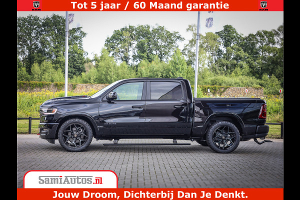 Dodge Ram 1500 Limited Night High Output 540HP 706Nm | Massage + Full Option | De Meest Luxe en Volle Pick-Up in zijn Klasse | Comfortabele Dubbele Cabine met Royale 5 Zitplaatsen | BPM vrij | Nu Leverbaar uit Voorraad | Voorraad Nr 2328 - 5157