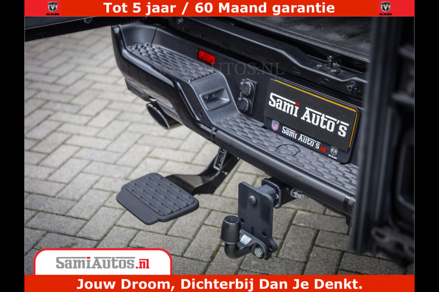 Dodge Ram 1500 Limited Night High Output 540HP 706Nm | Massage + Full Option | De Meest Luxe en Volle Pick-Up in zijn Klasse | Comfortabele Dubbele Cabine met Royale 5 Zitplaatsen | BPM vrij | Nu Leverbaar uit Voorraad | Voorraad Nr 2328 - 5157