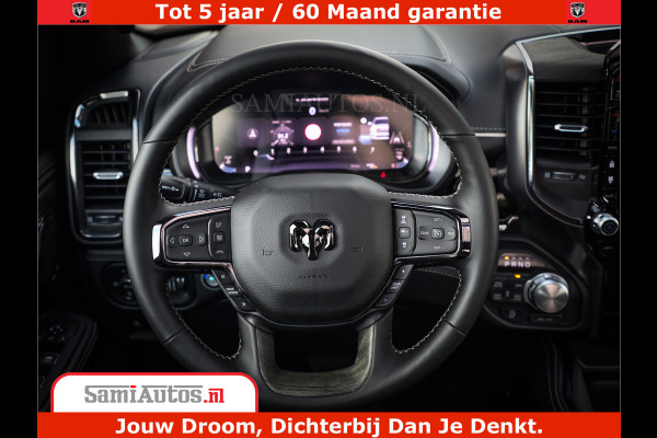 Dodge Ram 1500 Limited Night High Output 540HP 706Nm | Massage + Full Option | De Meest Luxe en Volle Pick-Up in zijn Klasse | Comfortabele Dubbele Cabine met Royale 5 Zitplaatsen | BPM vrij | Nu Leverbaar uit Voorraad | Voorraad Nr 2328 - 5157
