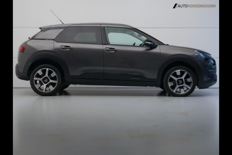 Citroën C4 Cactus 1.2 PureTech Shine (AUTOMAAT,APPLE CARPLAY,LED,NAVIGATIE,LEDER,PANORAMA,CRUISE,LM-VELGEN,CAMERA,KEYLESS)